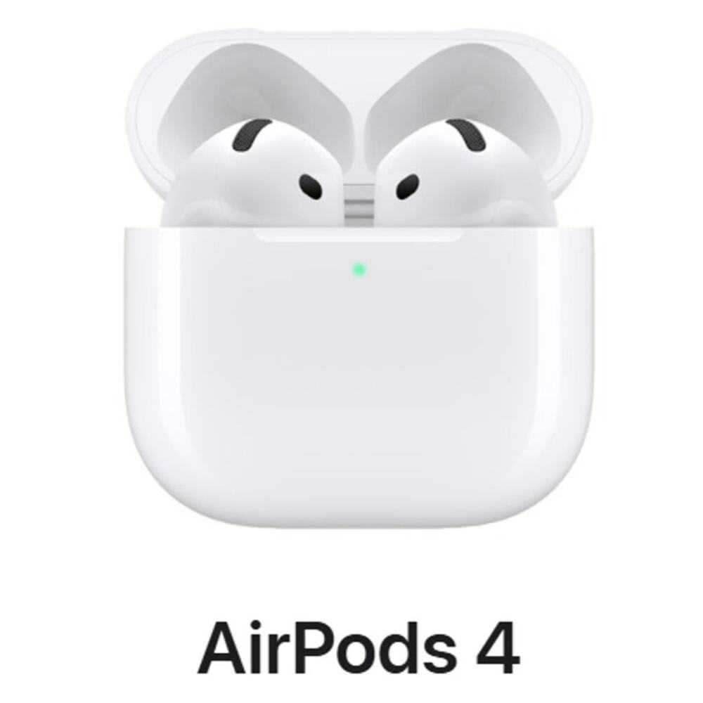 Apple Airpods 4 w/ Charging Case White A3050 MXP63LL/A NEW IN BOX UNOPENED